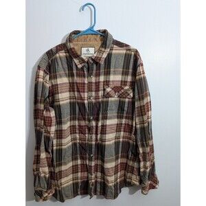 Legendary Whitetails Cotton Flannel Button Up Shirt XL hunting